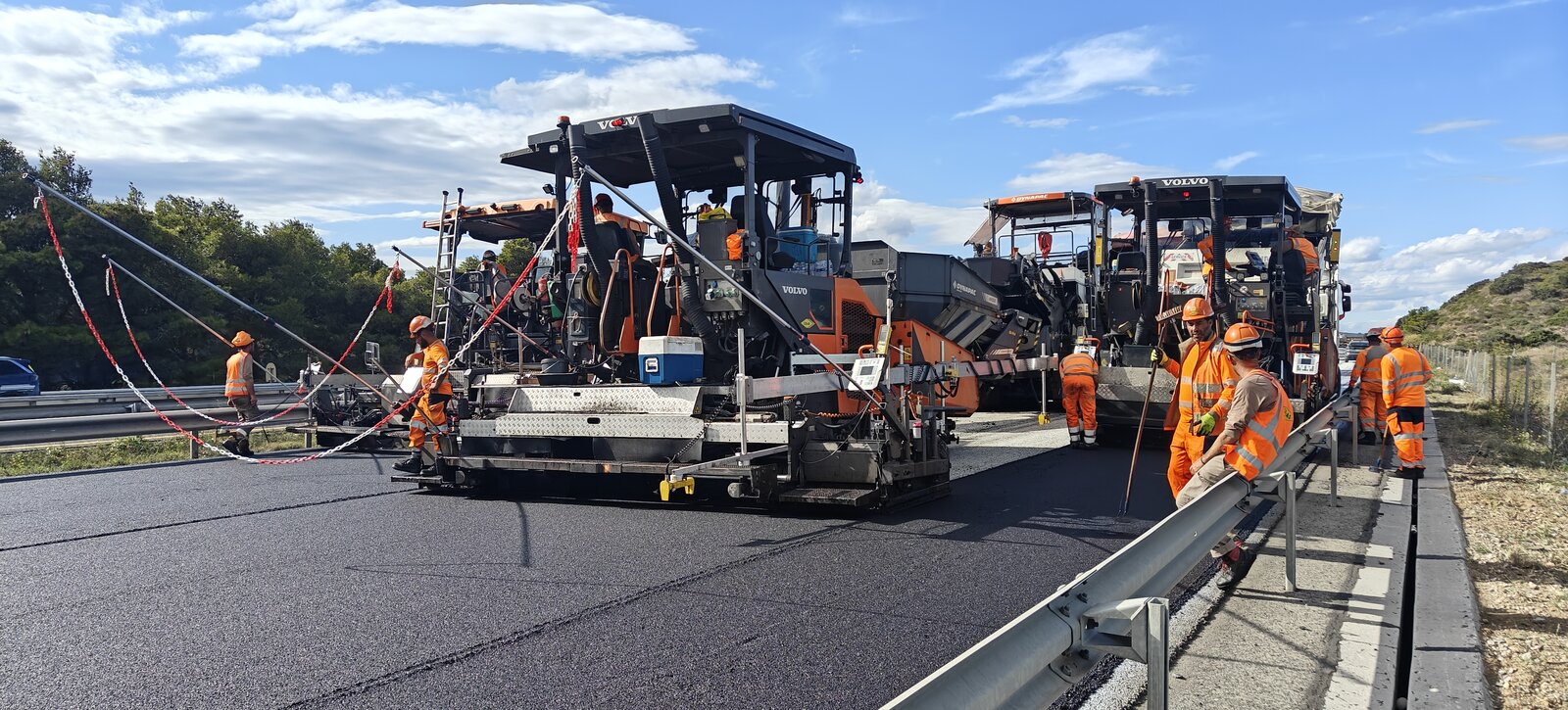 Highway jobsite